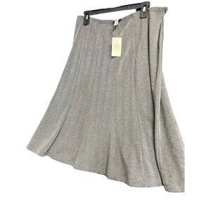 J Jill tweed skirt grey and black